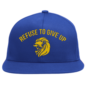 Refuse To Give Up Snapback Blue/Gold