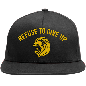 Refuse To Give Up Snapback Black/Gold